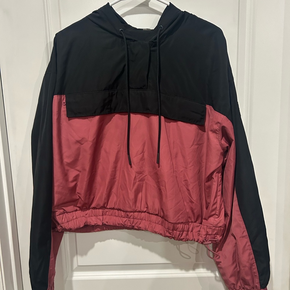 ALO Yoga Black and Pink Jacket